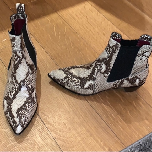 Marc Jacobs Snake Ankle Booties - Picture 2 of 5